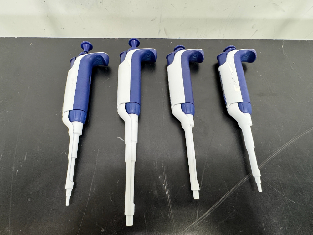 Image of Rainin Pipet-Lite XLS Single Channel Pipettes - Quantity 4